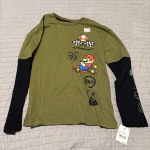 NWT Nintendo Mario Kart Long Sleeve Tee